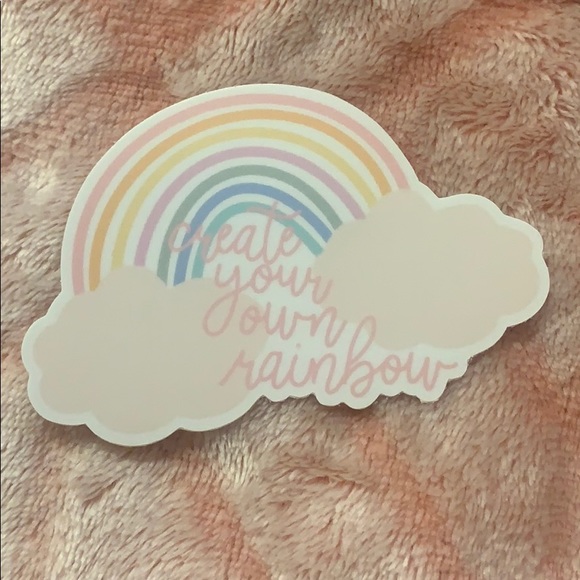 3 in Rainbow Sticker - Picture 1 of 1